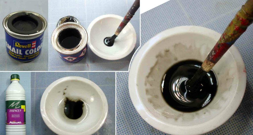 comment faire du jus enamel pour maquette