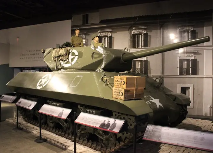 M10 tank destroyer musée fort knox usa