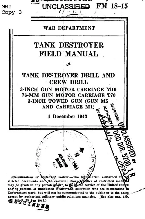 caractéristiques du M10 TD