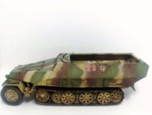 peinture bolt action véhicule sdkfz 251