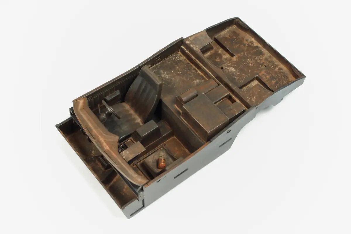 Étape 4 pour appliquer des pigments sur une maquette.