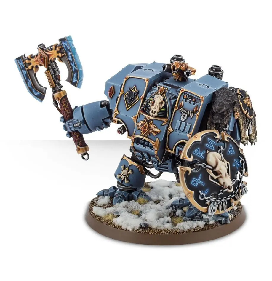 peindre space wolf dreadnough