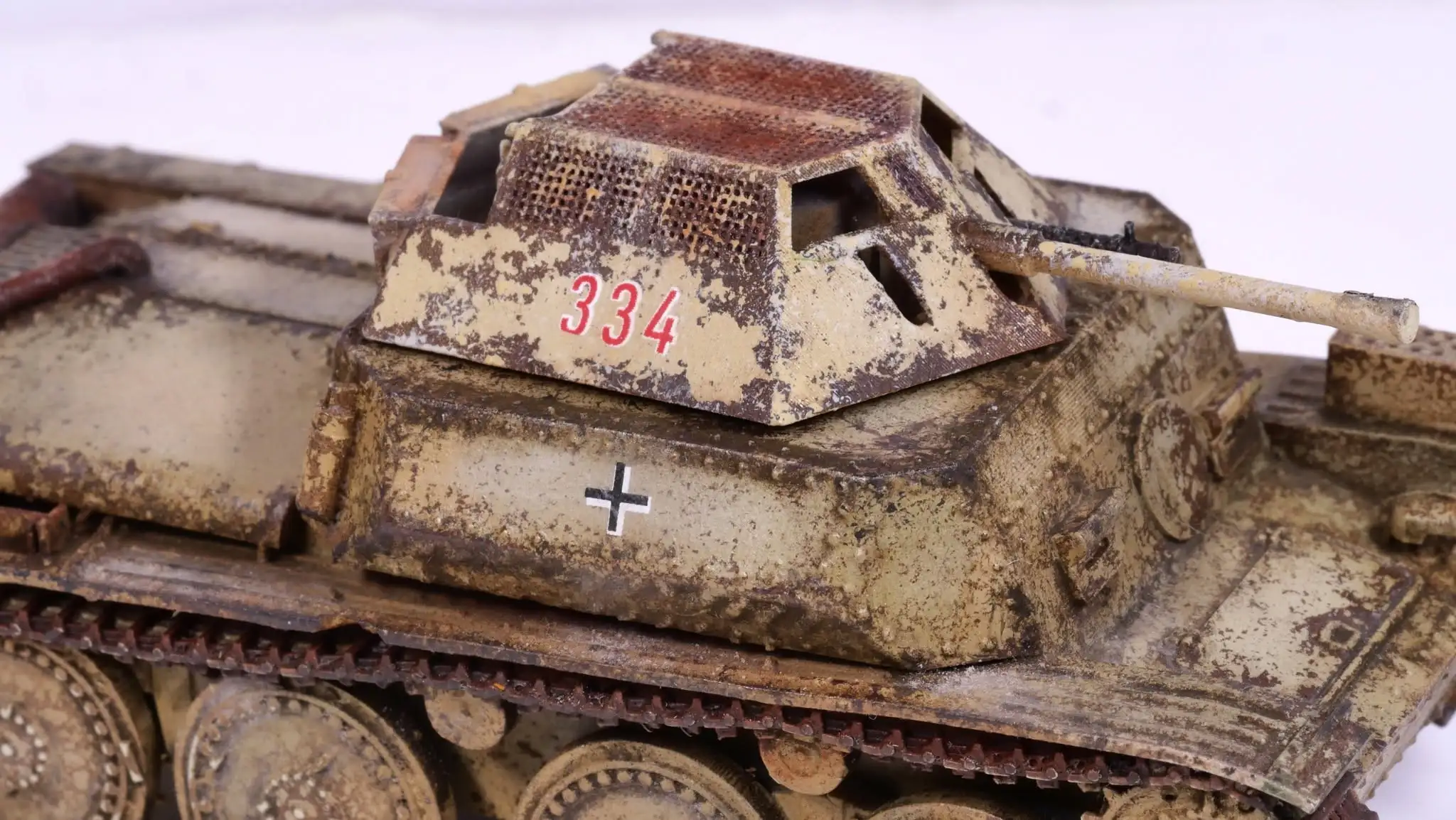 Peinture de chars bolt action weathering extreme