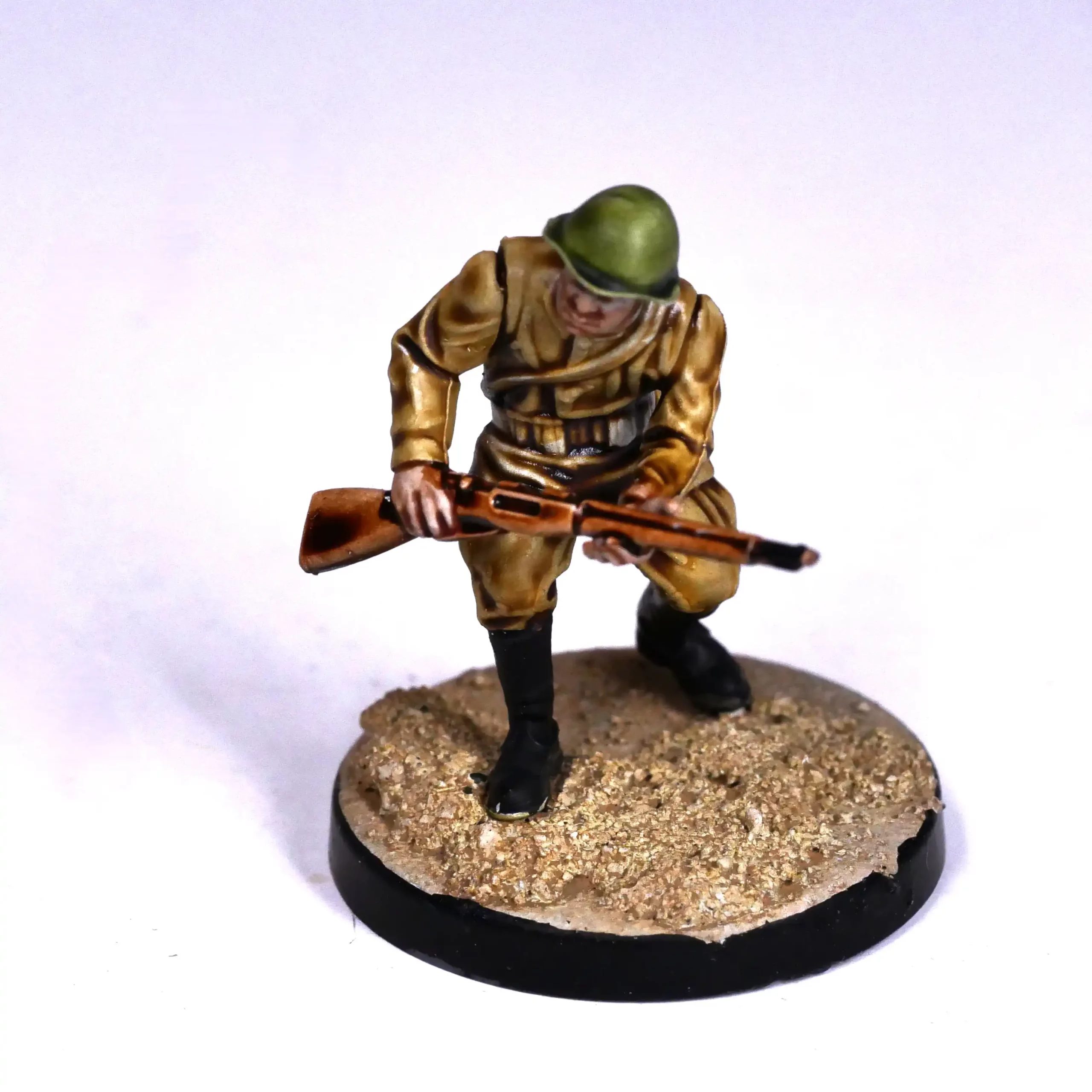 peinture d'une figurine pour bolt action en mode rapide et efficace